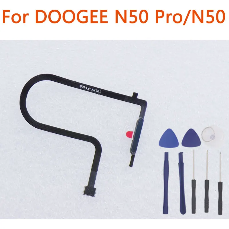 Nuevo Original DOOGEE N50 N50 Pro botón de huella digital Seosor Cable flex FPC piezas para DOOGEE N50 Pro teléfono inteligente
