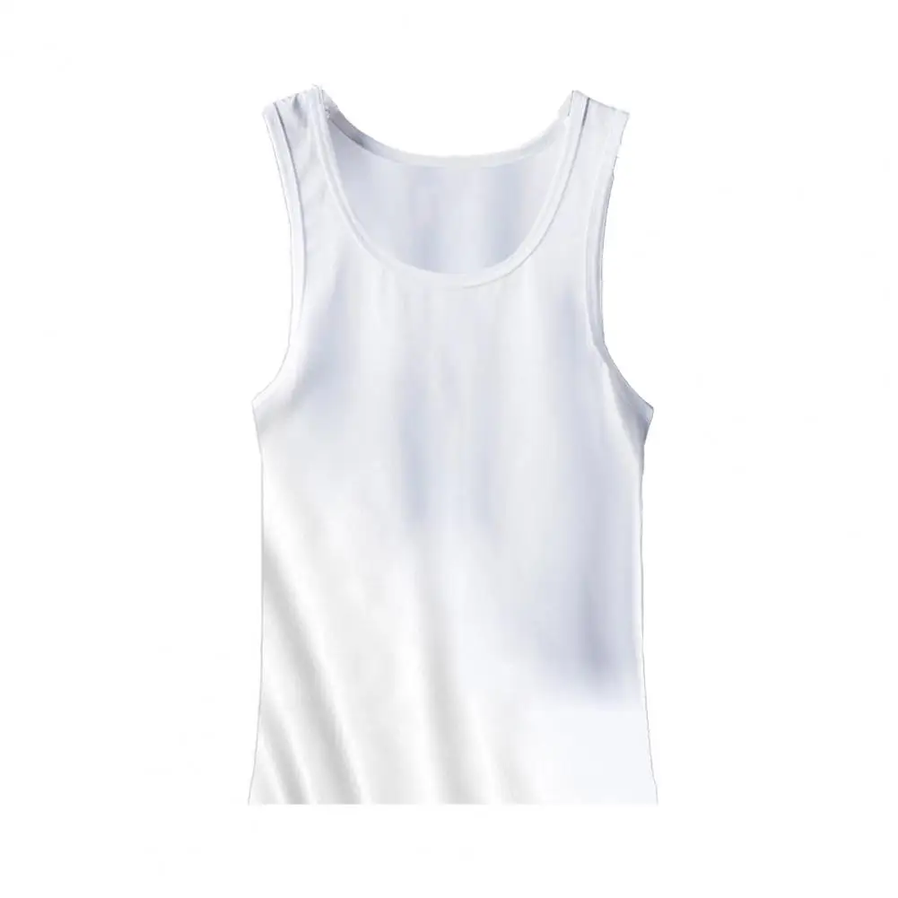 

Мужская Тонкая быстросохнущая бесшовная Майка для фитнеса для тренажерного зала, мягкая дышащая Спортивная безрукавка