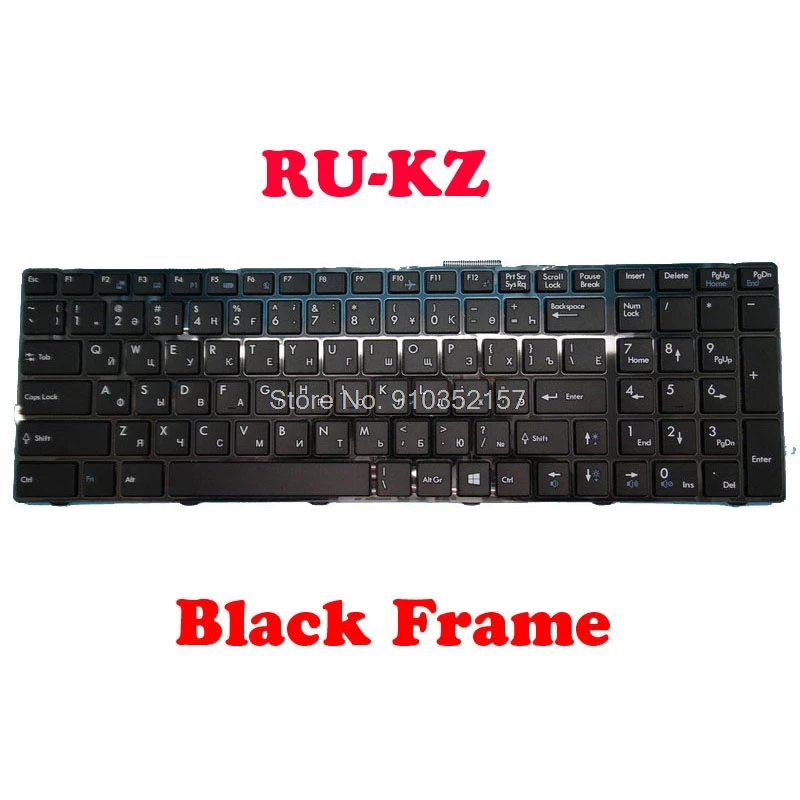 

RU-KZ Keyboard For MSI CR60 CR61 0M-1014XRU 2M-1244XRU 2M-246XRU 2M-261RU 2M-426RU GE60 GE70 GE640 GE640C Russian Kazakhstan