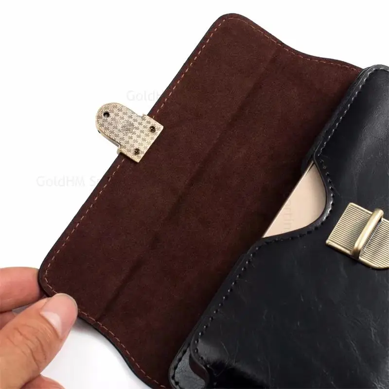 Étui en cuir en poudre de téléphone pour ElecAxon, étui de ceinture, sac à rabat, 60 Lite, 50, 41 Ultra, 40 Pro, 30S, 30, 20, 11 M, SE, 10 Pro, 5G