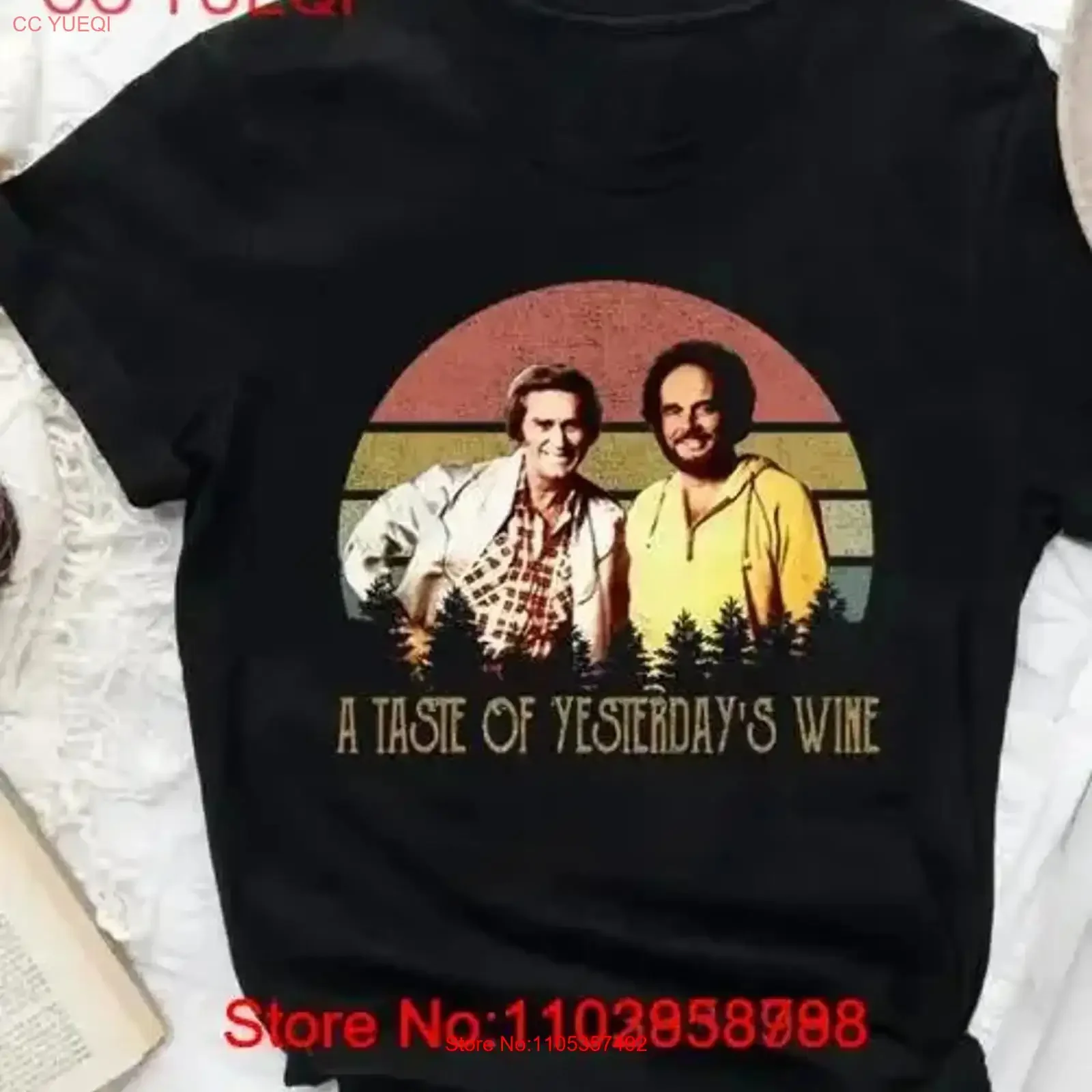 George Jones T-Shirt, GESCHENK für Fans, einseitig, neu, Baumwolle, Vintage-Stil, gewaschen, Herrenmode-Oberteil für den Alltag, vielseitig, bequem