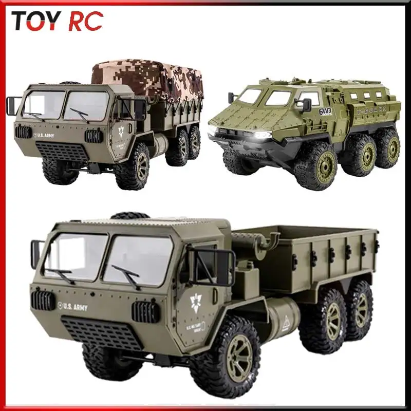

2.4ghz Six-Wheel Drive Remote Control Truck Model Transport Vehicle Children'S Toy Six-Wheel Remote Control Heavy Truck