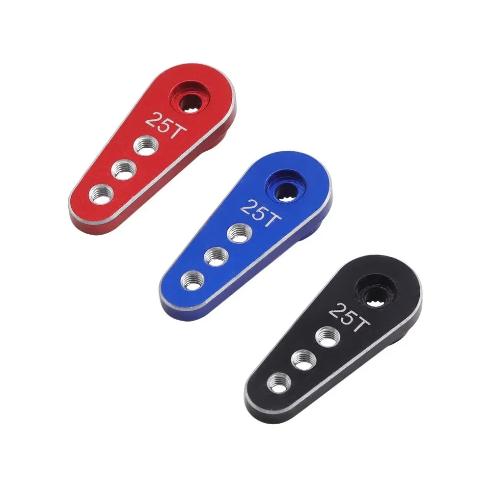

31MM 25t Servo Arm Steering Horn For Trxs Trx4 Axial Scx10 Tamiya 1/10 Rc Crawler Truck Futaba Savox Emax Hsp Servo Motors