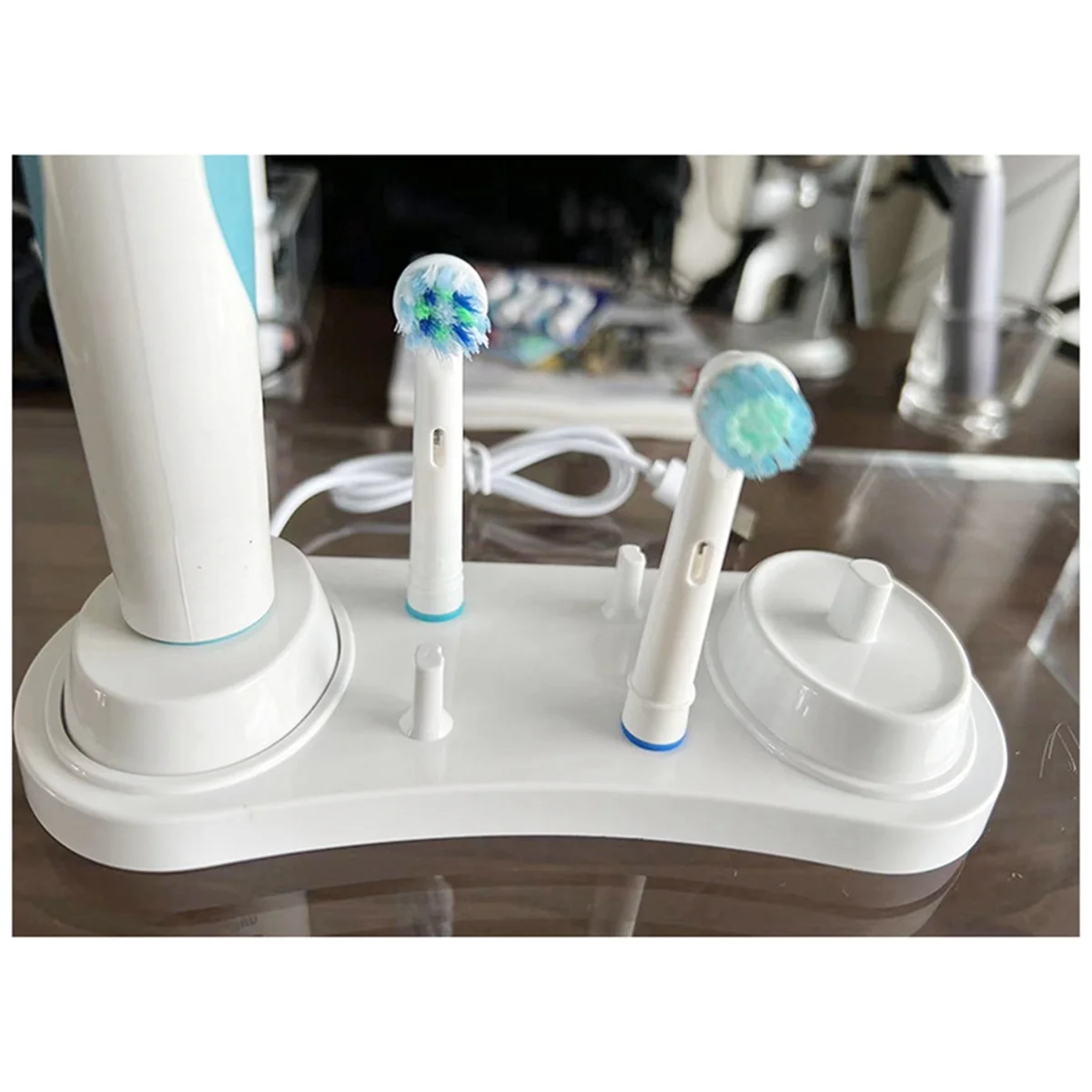 A07I لشاحن فرشاة الأسنان الكهربائية OralB 3757/3709 D12 D16 P2000 P3000 حامل فرشاة الأسنان الكهربائية مع منفذ شحن