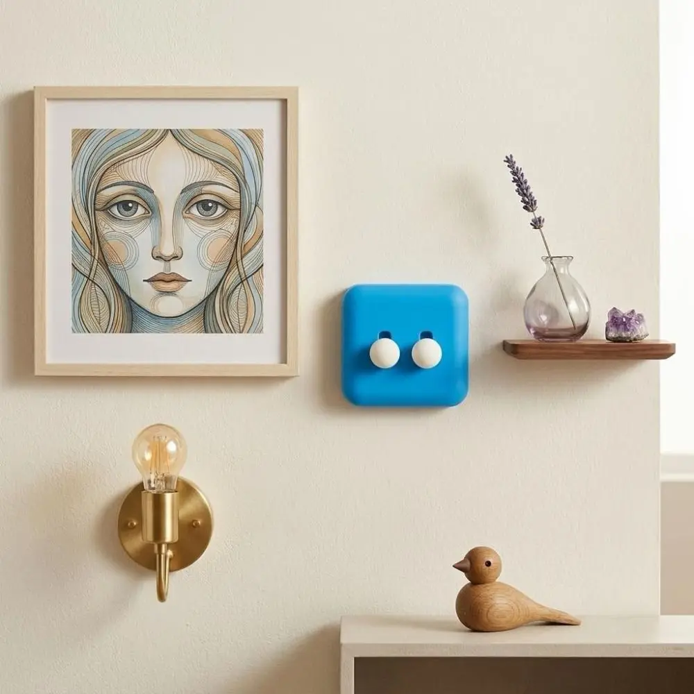 3D Printed Switch Protection Case Solid Material Fine Texture Decorative Switch Guard Smooth Surface Stable Structure