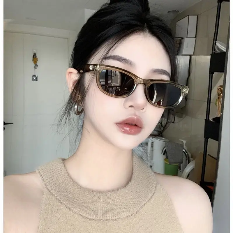 

2023 New GM Retro Small Frame Trendy Street Photo Cat Eye Sunglasses Fashion Triangle Glasses Men's and Women's Frame Sunglasses