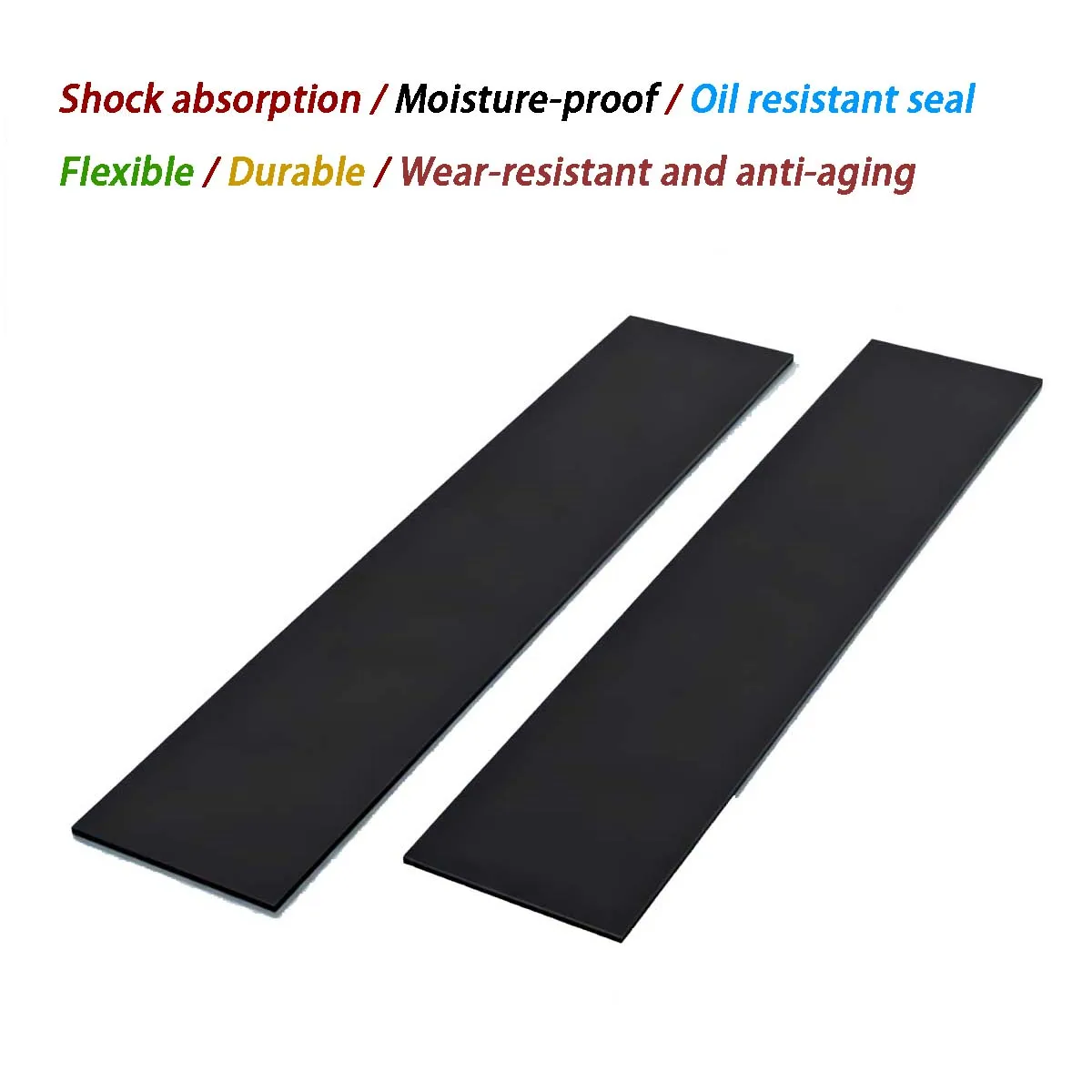 FKM Fluorine Rubber Sheet High Temperature Resistant Oil Proof Corrosion Acid Alkali Resistant Industrial Gasket view 3