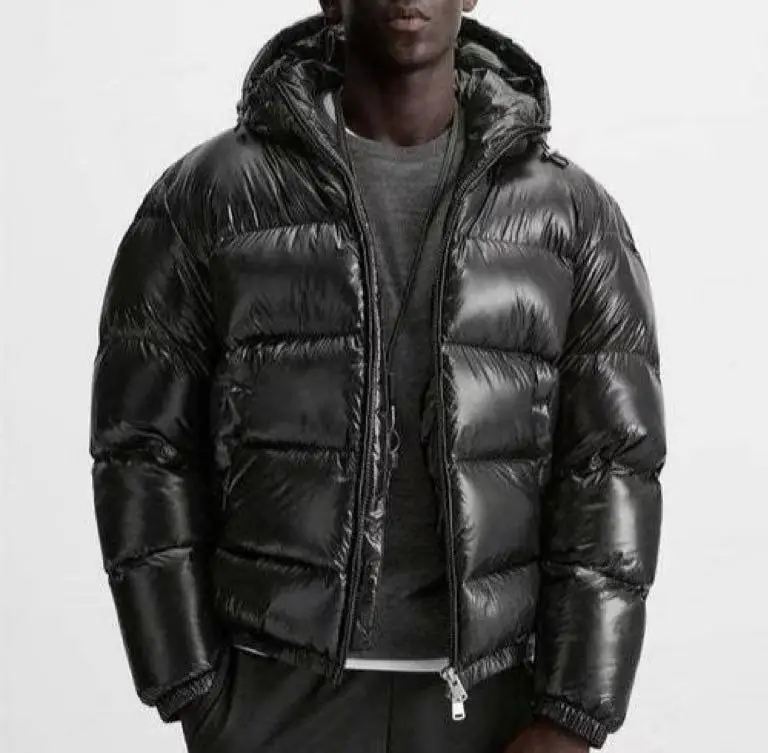 

2025 зимнее утепленное хлопковое пальто с капюшоном, мужское высококачественное однотонное пальто, повседневная модная спортивная куртка, мужские теплые топы