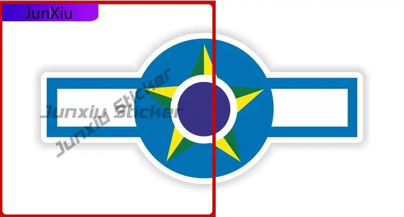 Brazil Roundel Sticker Funny Cool Unique Window Boat Durable Vinyl Car Modification Vinyl Decal For Car Truck SUV Window Bumper