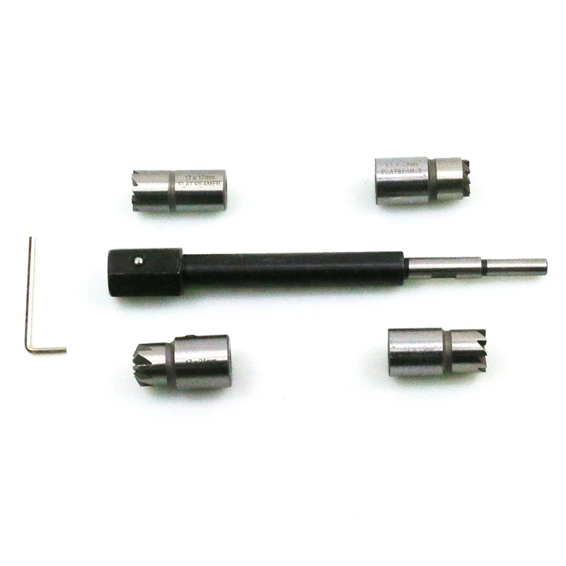 

5 шт., набор инструментов для резки седла дизельного инжектора, набор инструментов для очистки углерода, набор инструментов для очистки сиденья дизельного топлива, автомобильный набор инструментов для чистки седла дизельного топлива