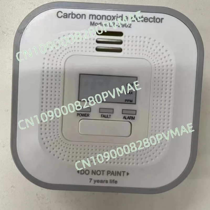 

English packaging carbon monoxide alarm household coal co