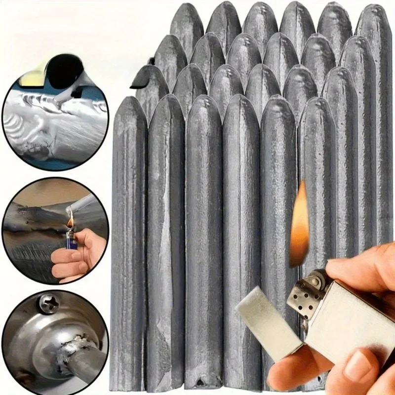 Low Temp Welding Rods Kit - Battery-Free for DIY Jewelry & Craft Repair, Multi-Metal Joining Sticks Easy & Durable Tools