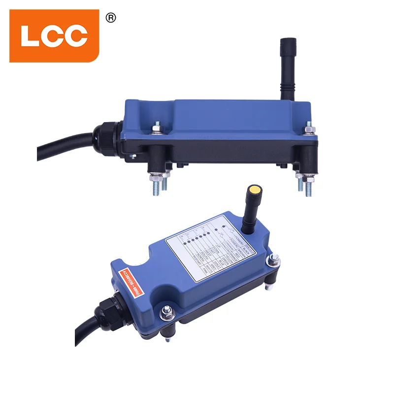 SAGA1-L8 6-button Single Speed 24V Hydraulic Controls Crane Controller Radio Remote Control