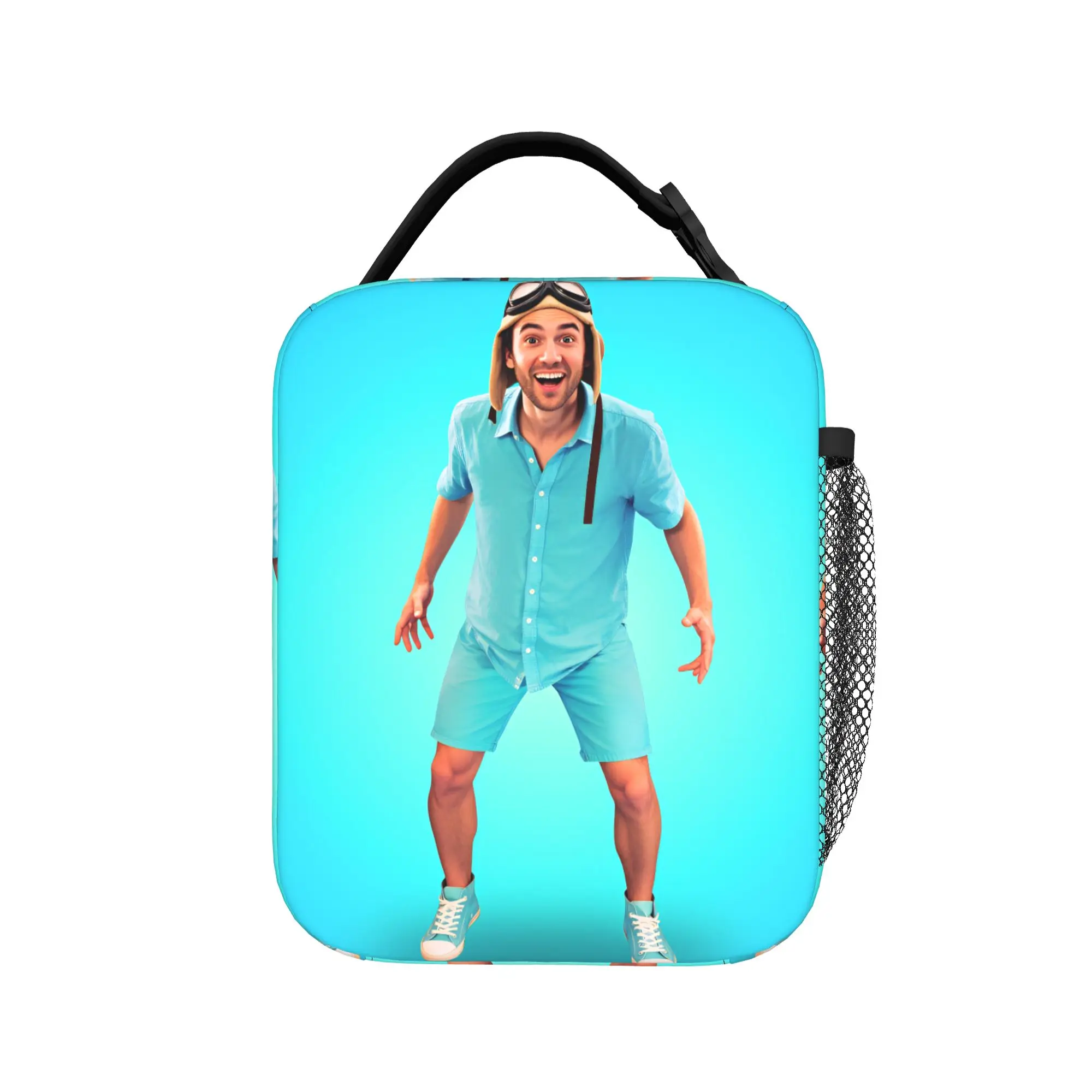 

Сумка для обеда Dannys Go Lunch Bag: Удобный ланч-бокс для взрослых, офисная термосумка на заказ, эстетичная водонепроницаемая термосумка для обедов