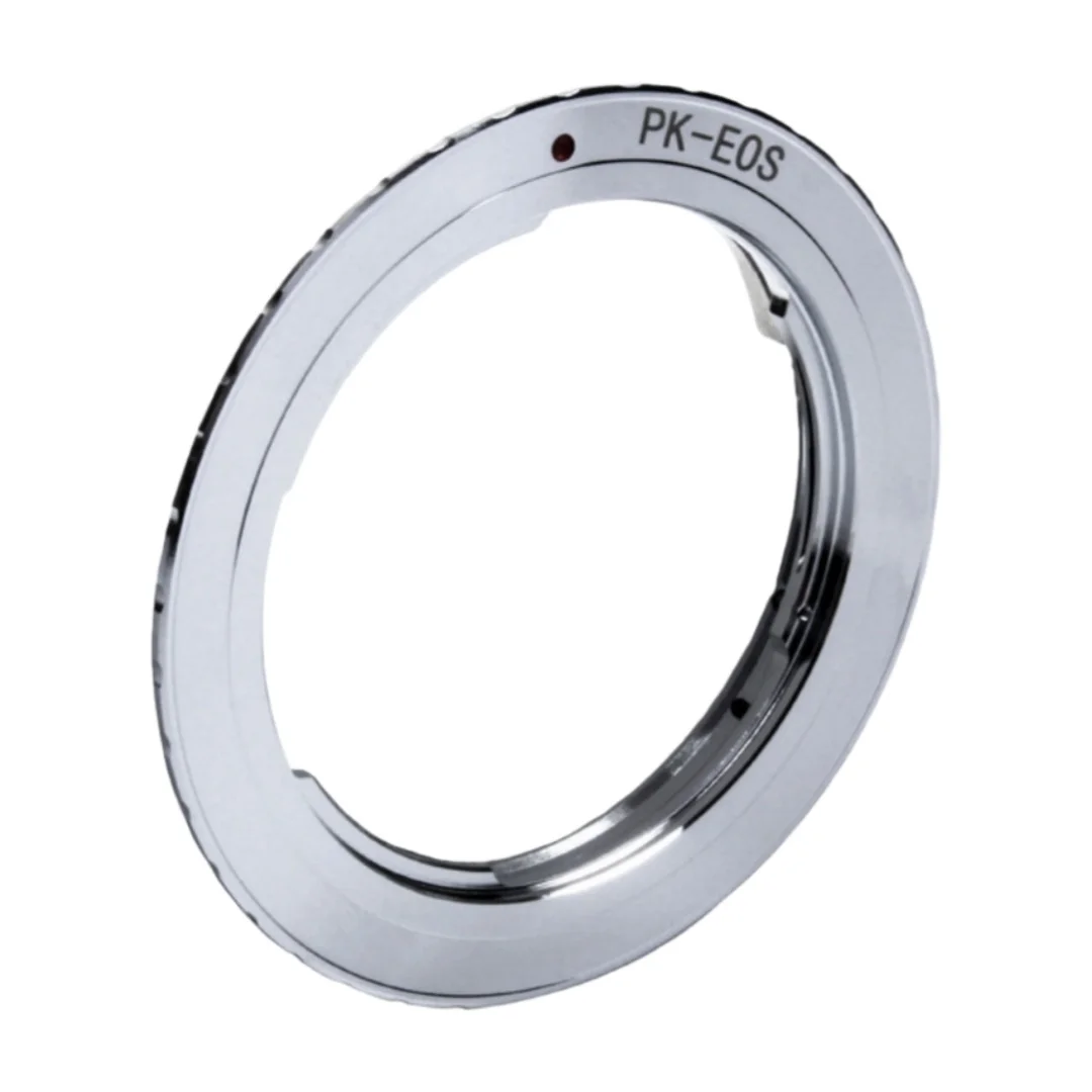 Anillo Adaptador de Montura PK-EOS para Lentes Phenix Ricoh Pentax Vivitar PK para Cámaras Canon EF EOS