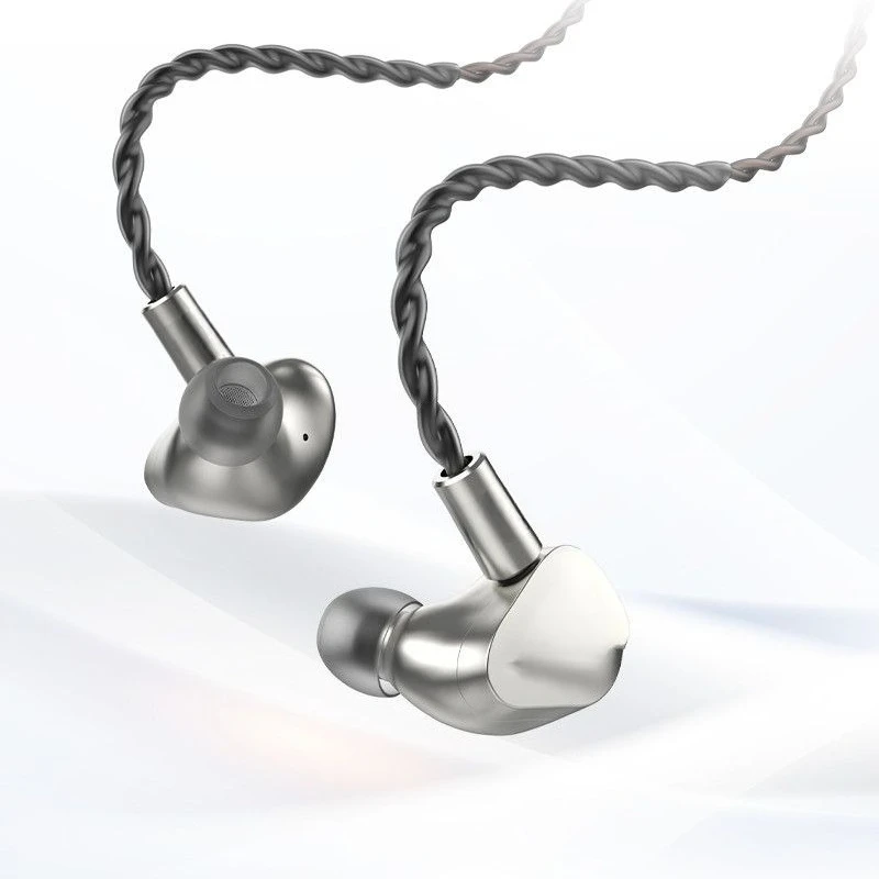 High resolution 2 turns 8 iron ten units HiFi in-ear wired earphones High sound quality earplugs