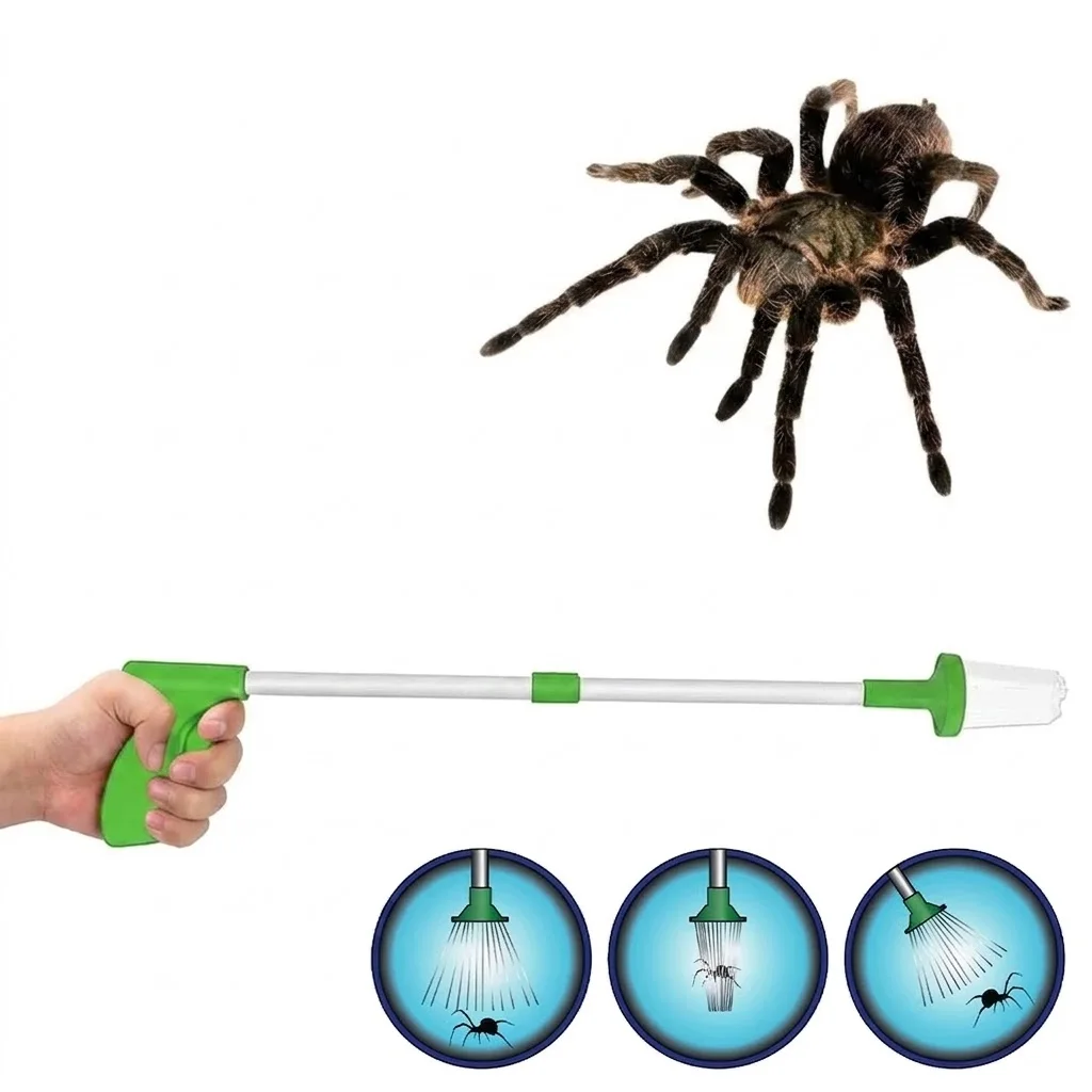 1PCS Spider Catcher Insect Catcher Bug Grabber Spider Grabber Long Handled with Foldable Design Portable Tool for Quick