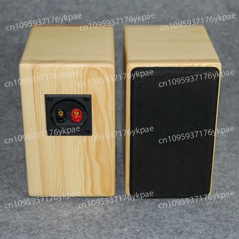 Solid Wood Speaker Enclosure Passive Speaker Cabinet Hi-Fi Full-Range Speaker Shell DIY