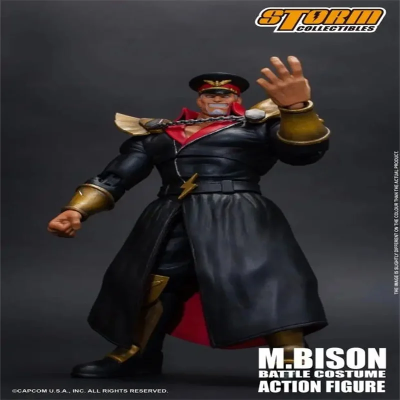 Original Genuine Storm Toys 1/12 M.BISON BATTLE COSTUME Full Set 6'' Action Figure In Stock