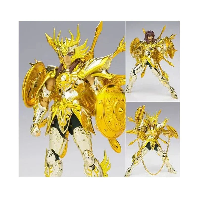متوفر في المخزون بانداي القماش المقدس أسطورة EX الميزان دوكو القماش الإلهي سانت سيا الذهبي الروح أنيمي شخصية لعبة مجسمة هدية مجموعة