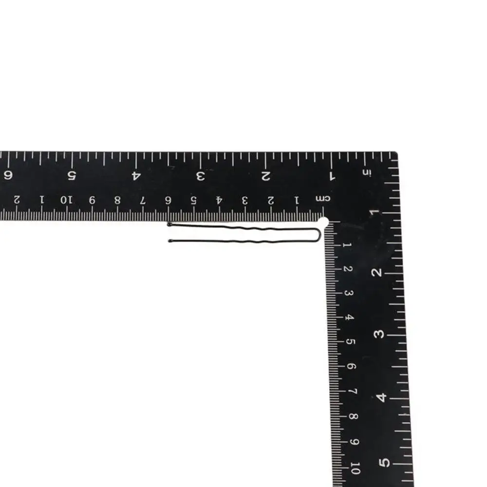 

Durable Invisible Hair Clips Portable Flexible Salon Grip Clip Black Lightweight Bobby Pin Women