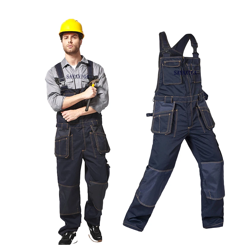 

Новый комбинезон с нагрудником ork, мужской защитный комбинезон, комбинезоны с ремешком для ремонтников, брюки, рабочая униформа, комбинезоны, бесплатная доставка