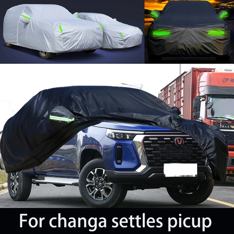 

For changa settles picup auto anti snow, anti freezing, anti dust, anti peeling paint, and anti rainwater.car cover protection