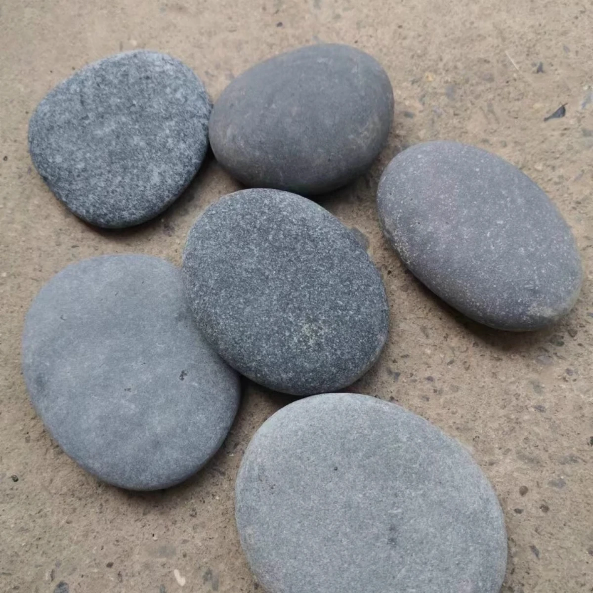 5/10Pcs Flat Smooth Pebble DIY Children's Handmade Painting Graffiti Natural Stone for Crafts DIY Art Supplies Garden Decoration