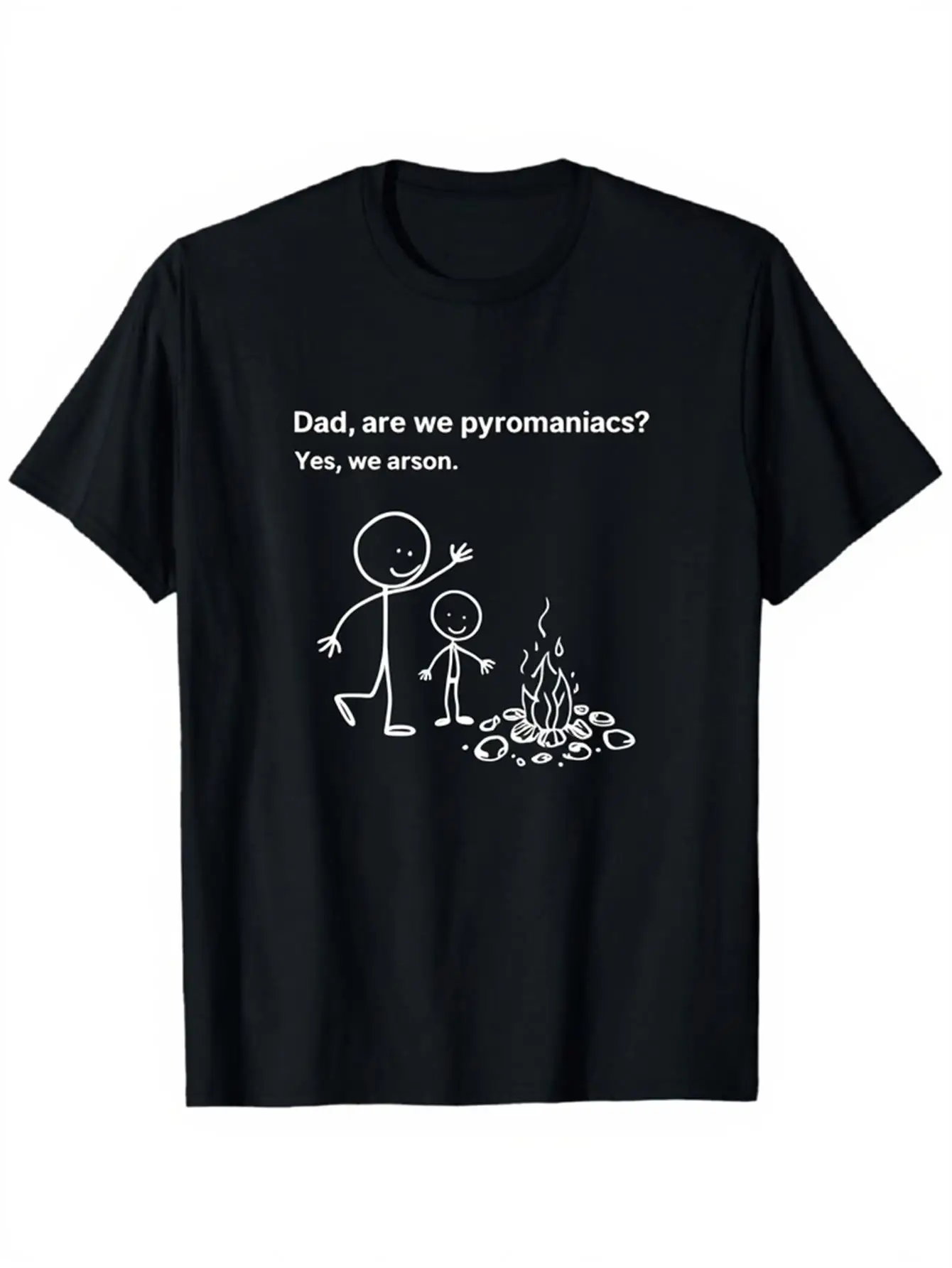 

Black Mens Graphic T Shirt Dad Whats An Algorithm The Wi Fi Funny Print Crewneck Casual Daily Tee Top Festive Occasion Top