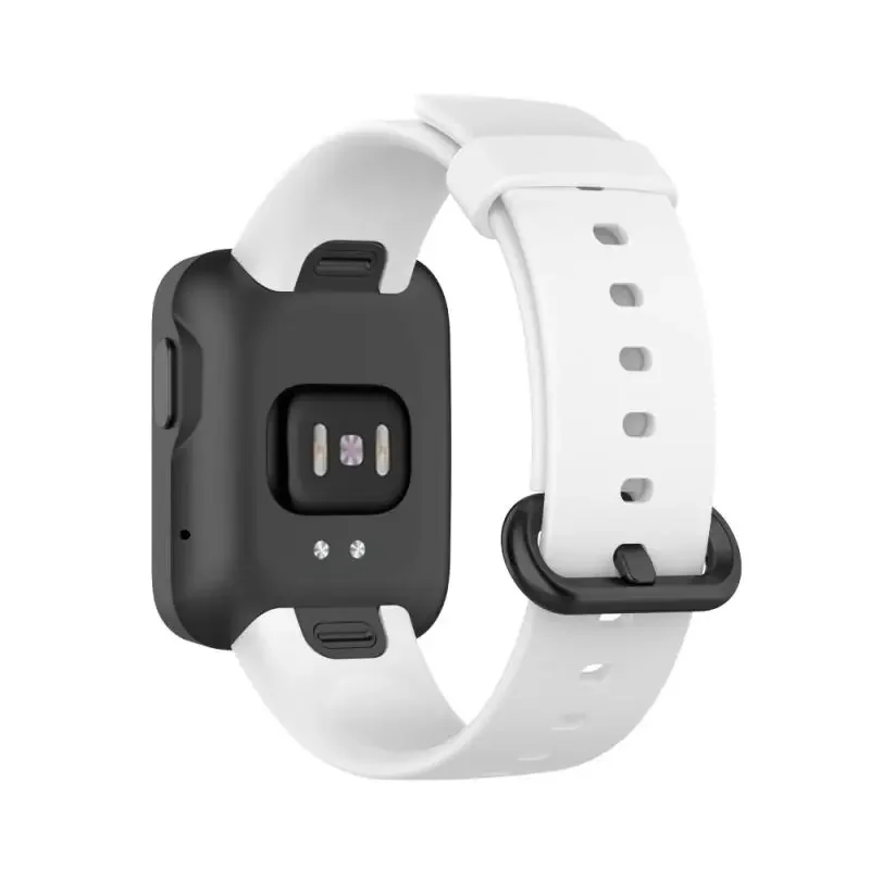 Correa de silicona DIY para XiaoMi Mi Watch Lite/Redmi, correa de reloj para Redmi Watch 2 Lite, repuesto de pulsera + funda