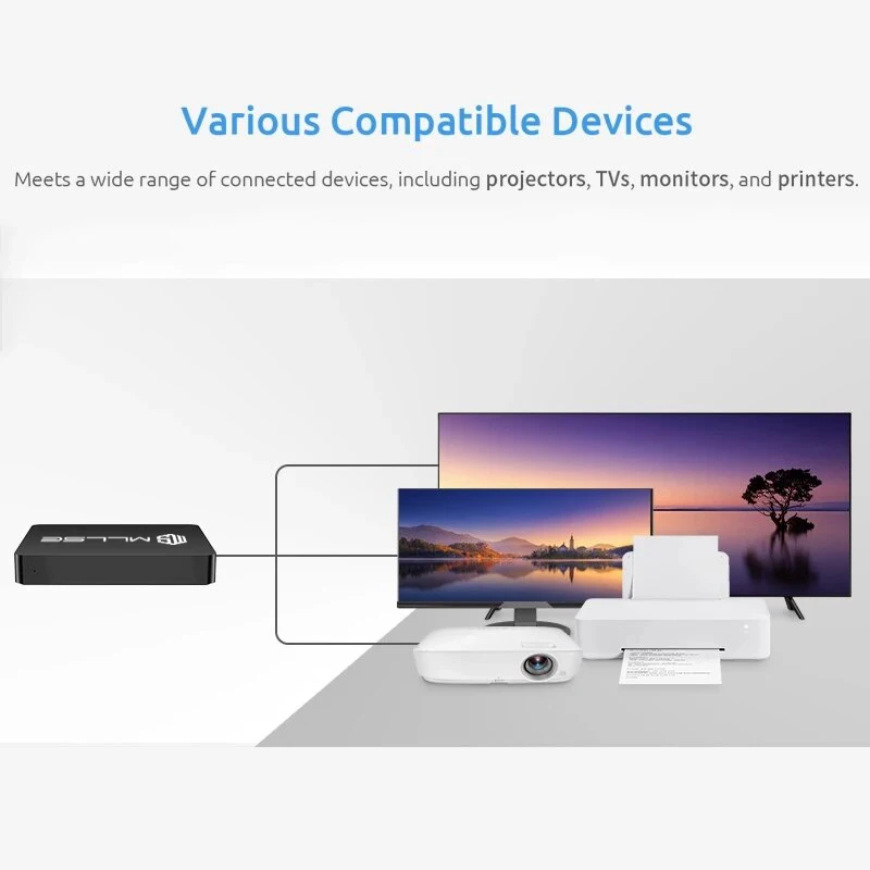 MLLSE M2 PC Mini Intel N3350 CPU 6GB RAM 64GB SSD WiFi5 BT4.2 Windows 10 Komputer Desktop Mini