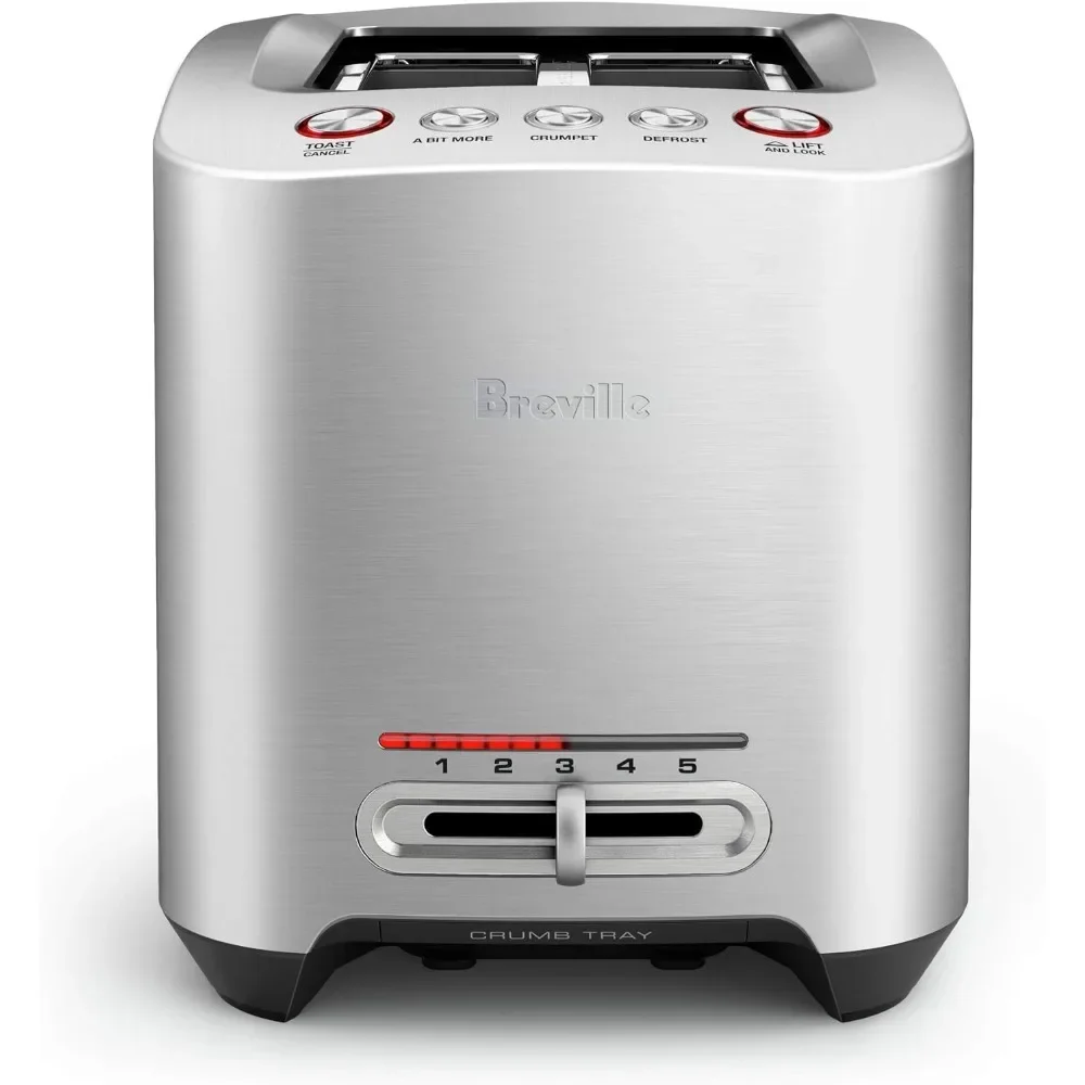 Breville-2スライススマートトースター、bta820xl、つや消しステンレス鋼