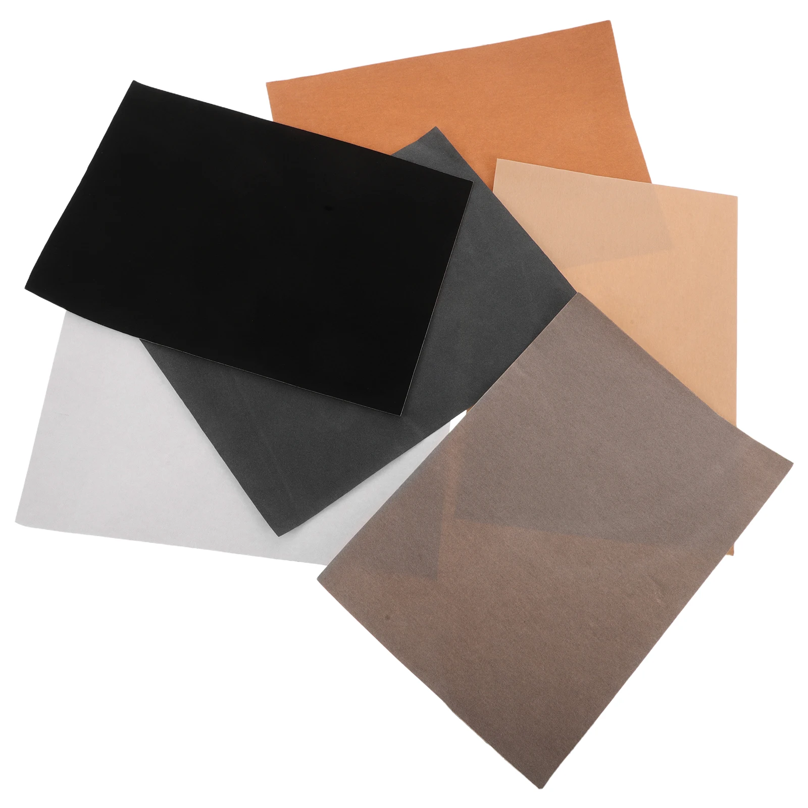 

6pcs Felt Fabric Sheets Self Adhesive Assorted Colors For Diy Craft Sewing Quilting Material Kids Activities Craft Felt Supply
