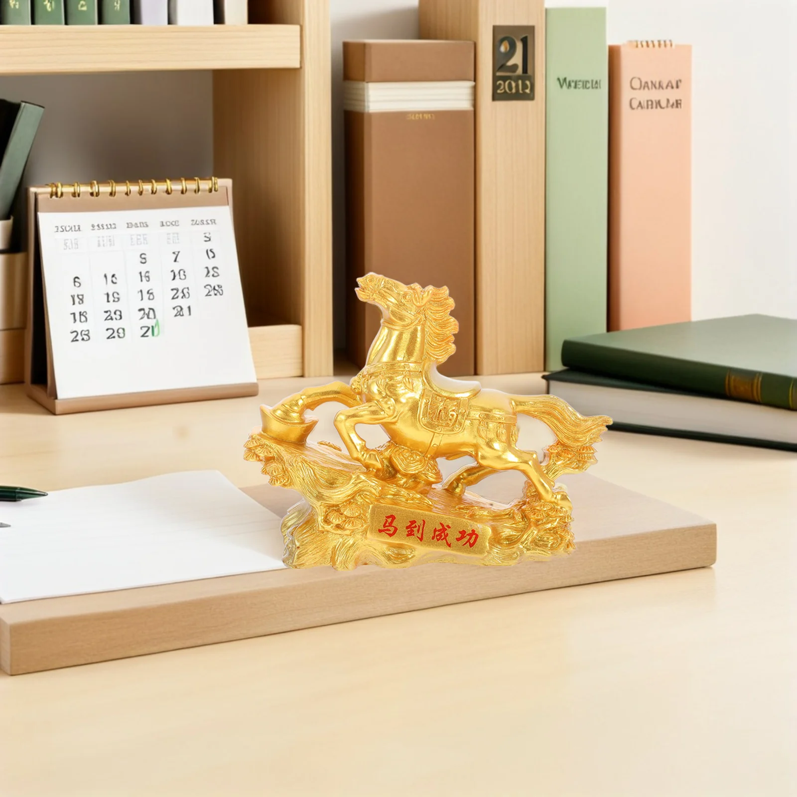 

Zodiac Horse Ornaments Statues for Home Decor Sculpture Sculptures Figurines Resin