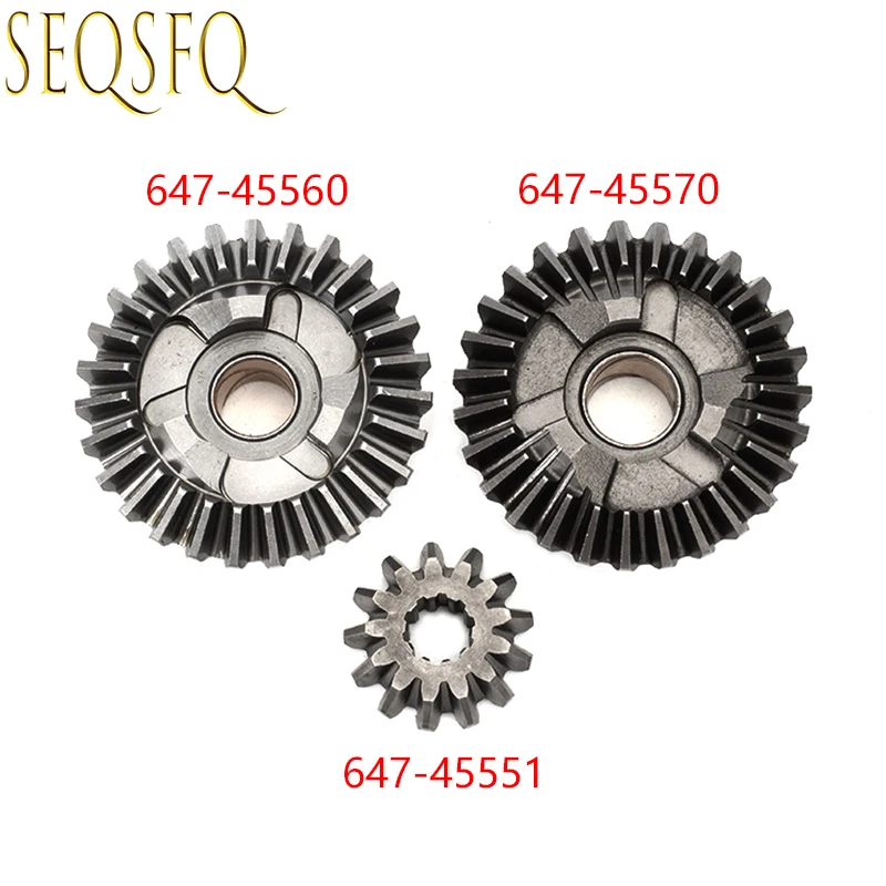 Gear Kit 647-45560 647-45551 647-45570 for Yamaha Boat Motor 2-stroke 6HP 8HP Marine Engine Engine Replaces Parts