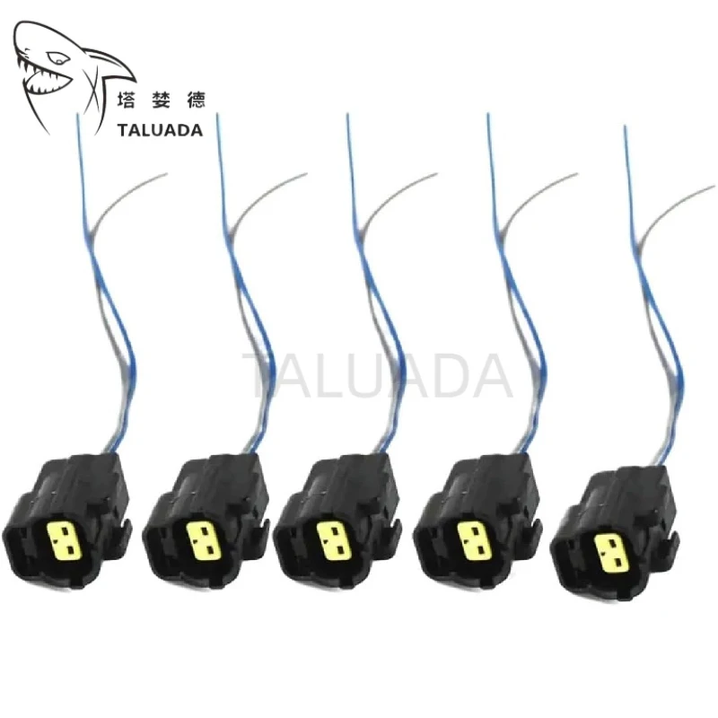 5pcs For Kobelco SK-6E SK200-6E Solenoid Valve Harness Plug Connector SK480LC-6E SK-8 Cables Adapter Excavator