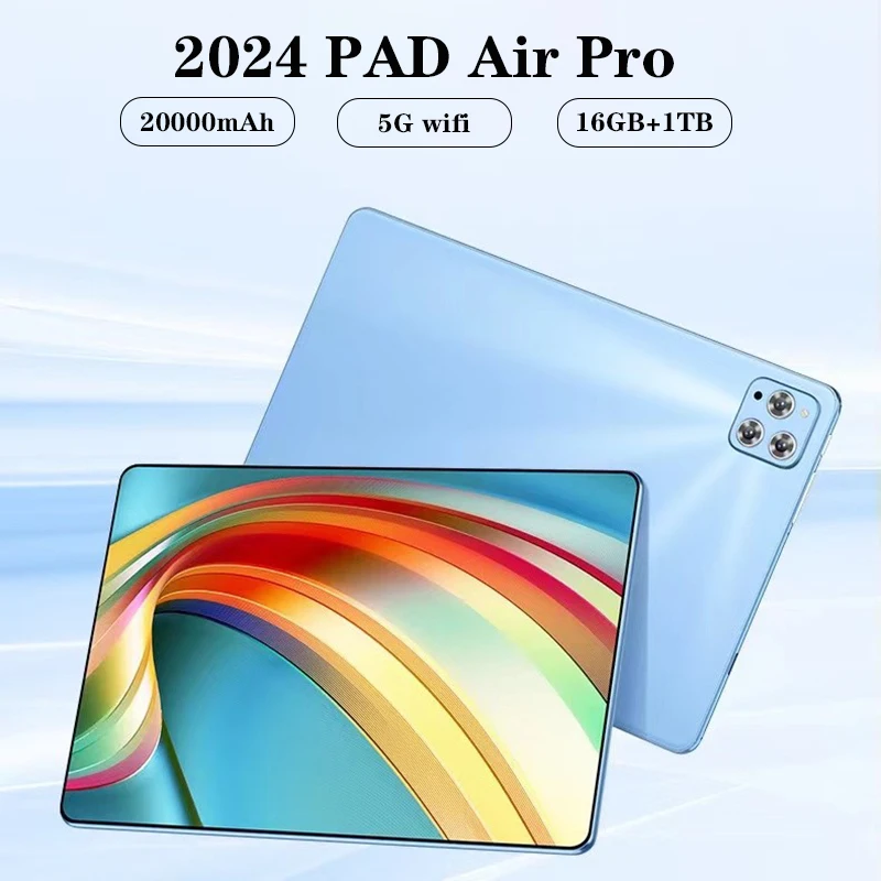 

New Globale Versione Tablet Pad 8 Pro Android 13.0 10.1 inch 16GB+1TB 10000mah 5G Dual SIM WIFI HD Full Screen Tablet PC