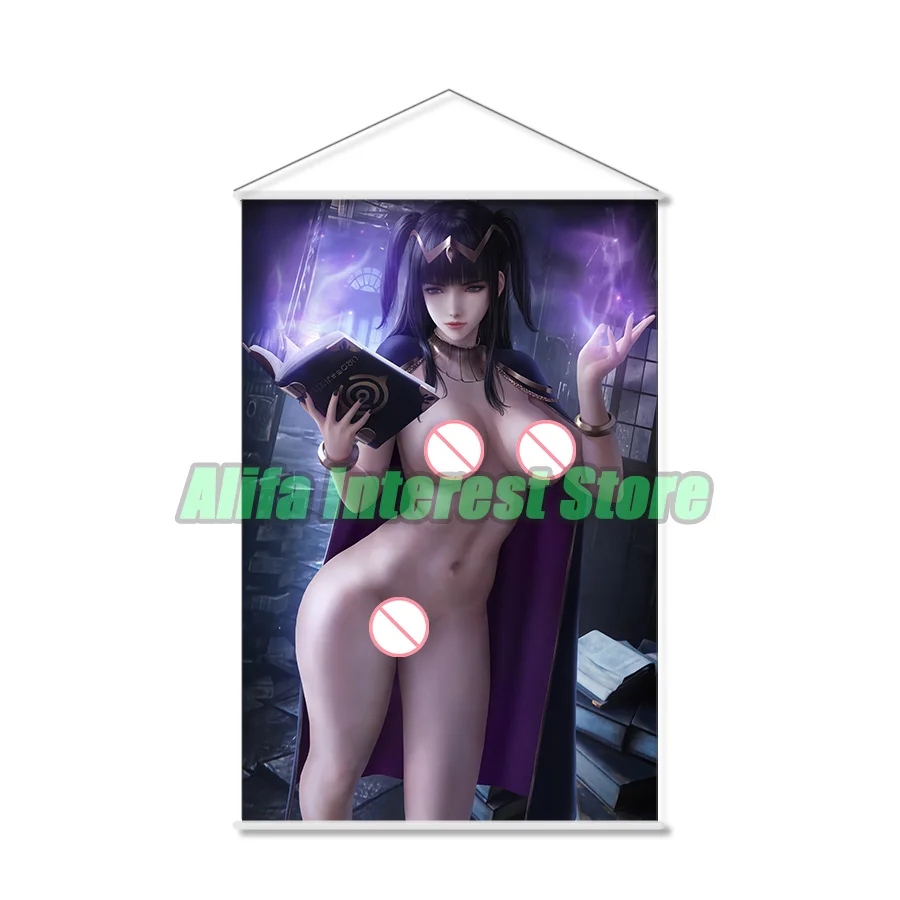 Sexy Tharja Fire Emblem Awakening Anime Sallya Wall Scroll Hanging Poster Home Decor Painting