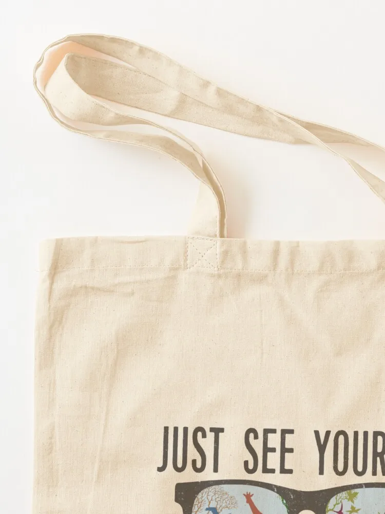 فقط انظر نفسك حمل حقيبة المرأة المتسوق حمل حقيبة قماش شنطة هدايا أكياس البقالة القابلة لإعادة الاستخدام