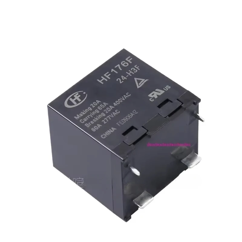 Electrical Appliance HF176F/24-H3F Solar Relay 24v 60A Photovoltaic Inverter Relay