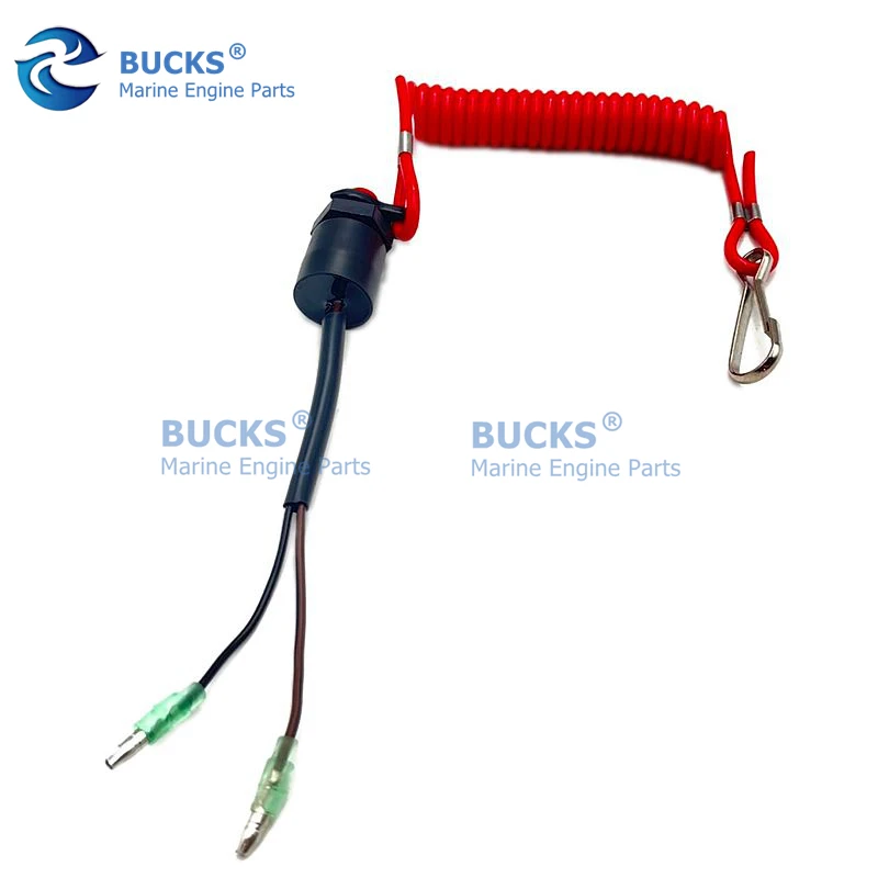 Remotor Control Box Emergency Stop Switch Assy Terminal Type 37820-92E02 for Suzuki Outboard Marine Engine Accessories