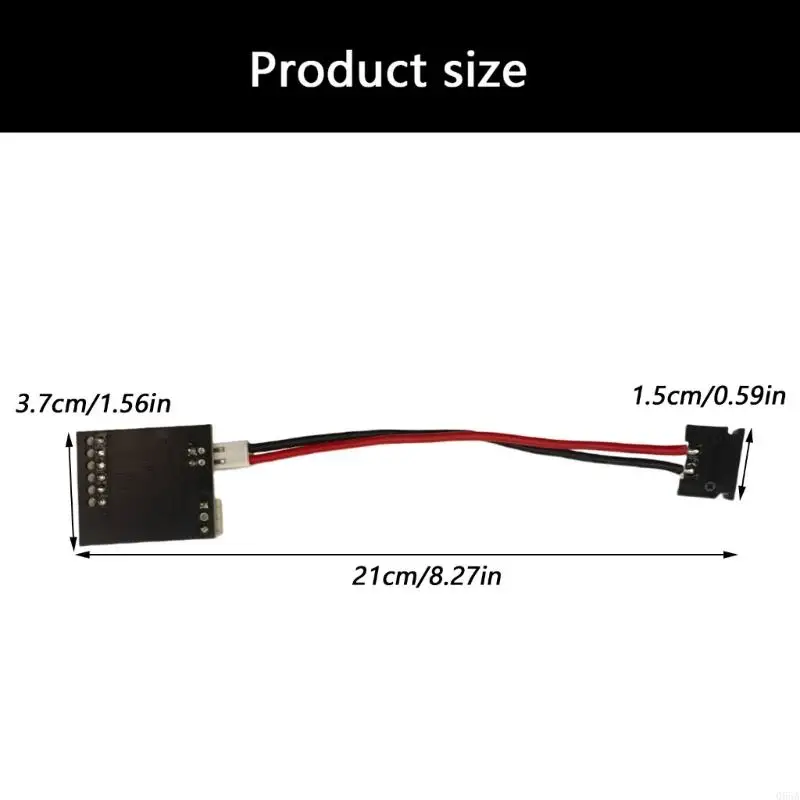 Consola juego 15V 3A Modificación modificación Módulo tablero bajo consumo energía