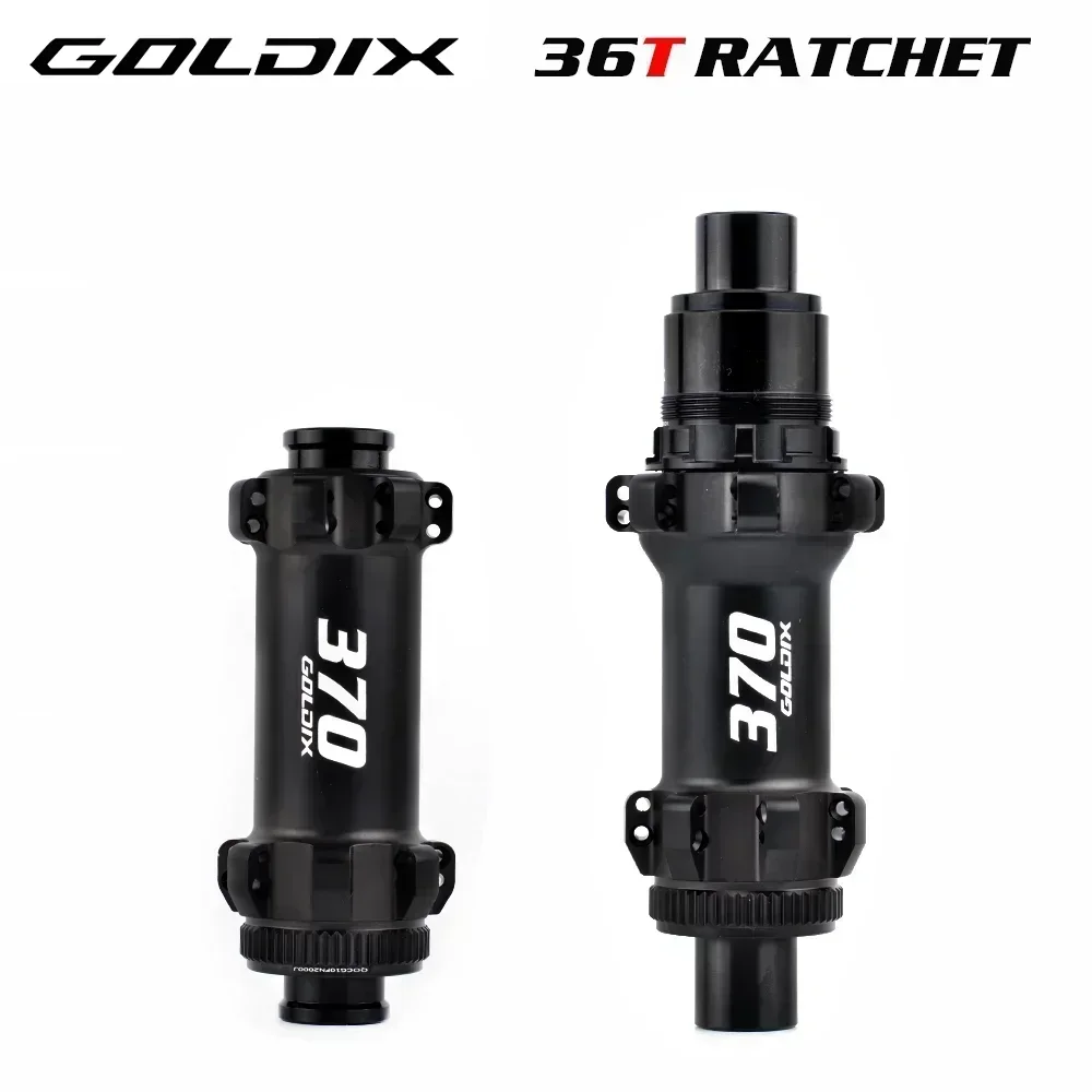 GOLDIX R370 medium lock disc brake 24/28h direct pull ratchet 36T gravel road bicycle hub suitable for SHIMANO / XDR  flywheels