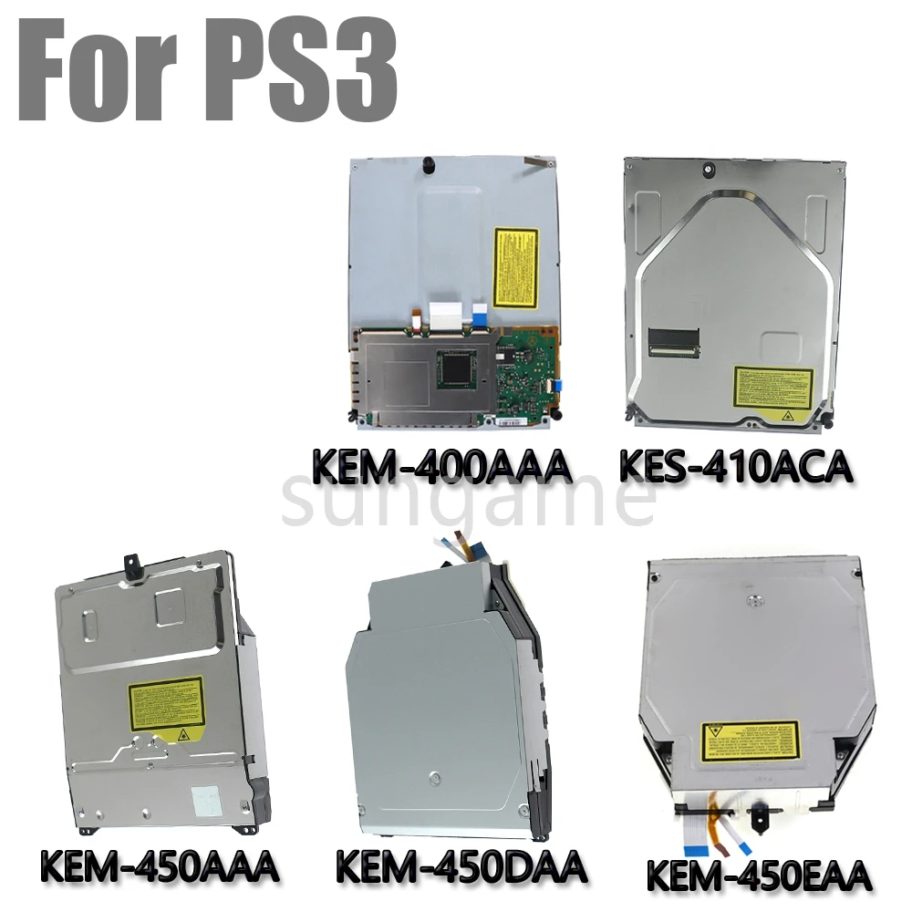 1pc DVD Drive KEM-400AAA KEM-450AAA KEM-450DAA KEM-450EAA KES-410ACA For PS3 Blu-Ray Rom For PlayStation 3