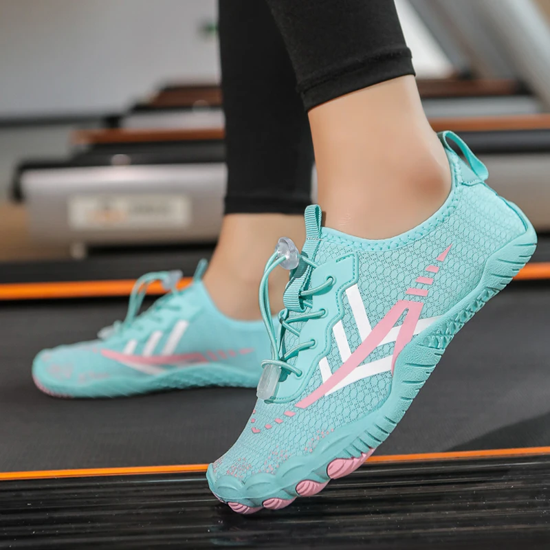 

Quick-drying Indoor Fitness Outdoor Women's Water Shoes Swimming Barefoot Five Fingers Aqua Shoes Beach Seaside Light Sneakers