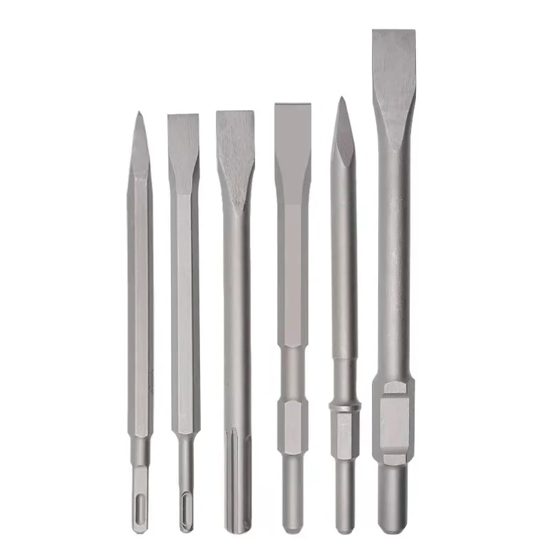 Chisels Sds Max 250mm Electric Hammer Drill Bit Sds Plus 1PCs Point Groove Gouge Flat Chisel Break Concrete Brick Wall Drilling