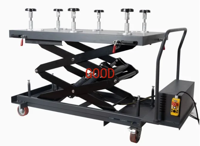 Nuova energia veicolo batteria ascensore cambio sollevamento motore carrello mobile batteria smontaggio e montaggio piattaforma di sollevamento