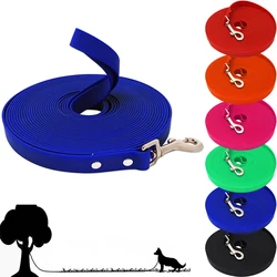 Traction Long Lead Long PVC Dog Leash Waterproof Durable Easy Clean 3m 5m 10m 15m Outdoor