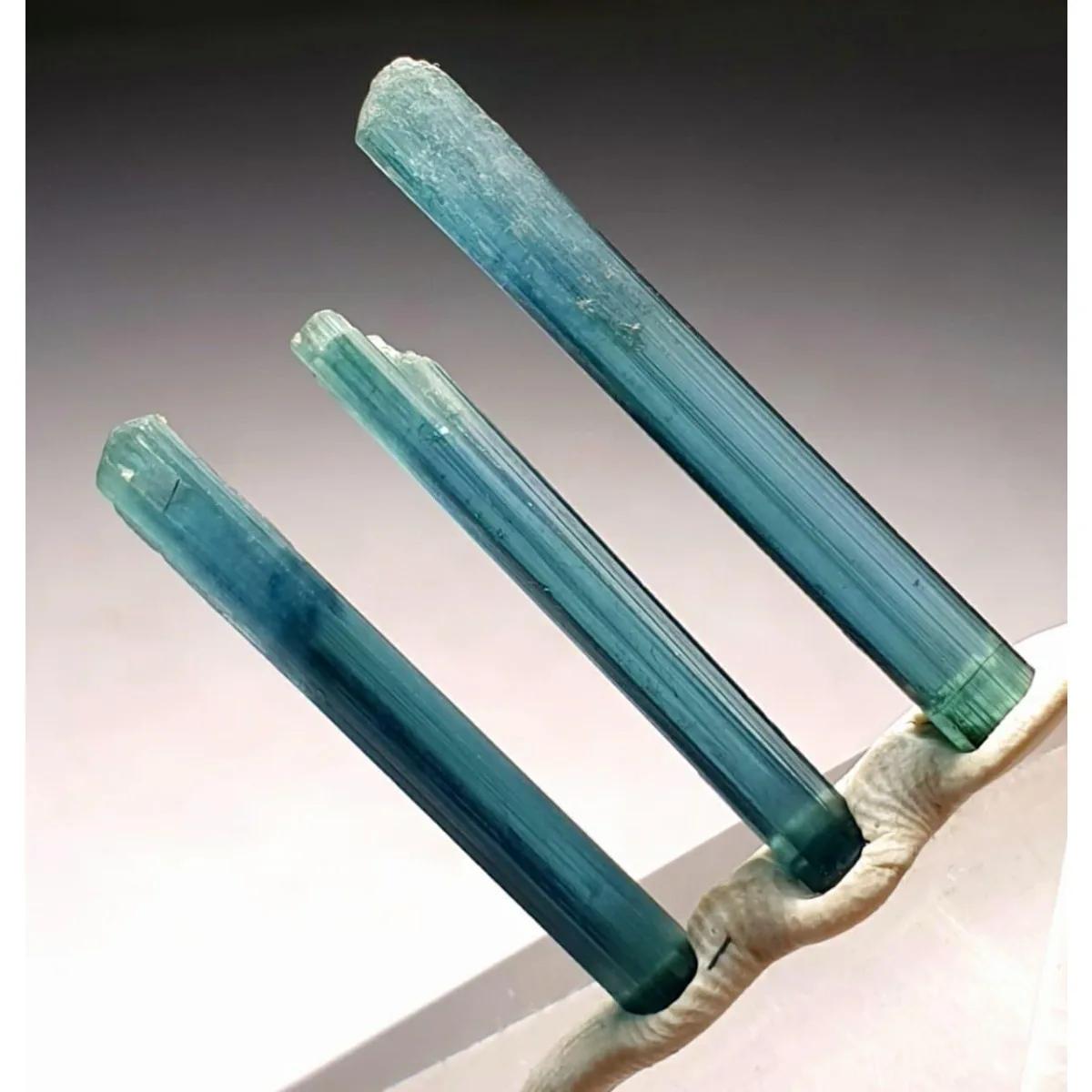 Brazilian Elbaite Crystal Points, 10g 5-15mm Rainbow Mix, Display Box for Mineral Collection