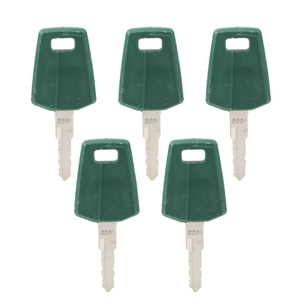 1/5/10/30/50PCS C001 Ignition Start Key 11444208 Compatible Volvo F Series Wheel Loader Heavy Machinery Replacement Spare Key
